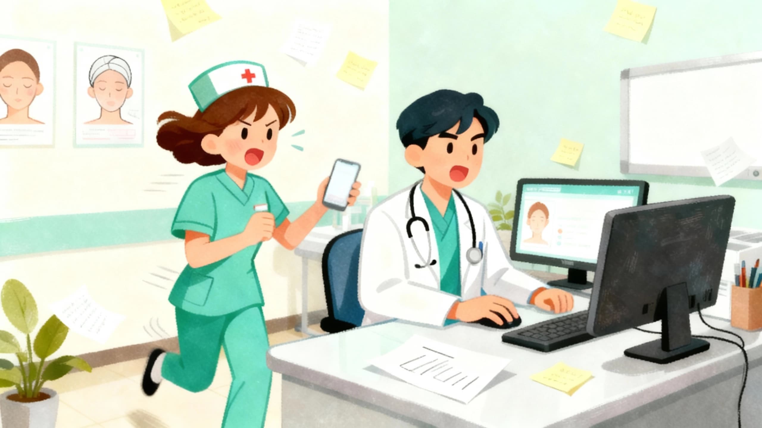 피부미용 고객관리 메세지의 어려운 점